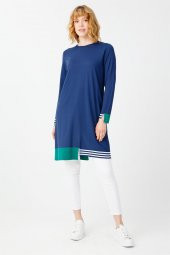 Çizgi Detaylı Rayon Tunik 20127.02 thumbnail 2