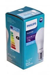 Philips 13W (100W) Led Ampul Beyaz 6500K E27 Duy thumbnail 1