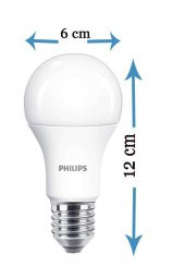 Philips 13W (100W) Led Ampul Beyaz 6500K E27 Duy thumbnail 3