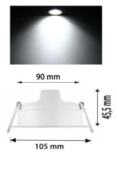 Philips Meson 5-5,5W 65K Led Panel Beyaz thumbnail 2