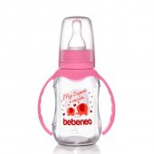 Bebeneo Kulplu Cam Biberon 120 ml thumbnail 1