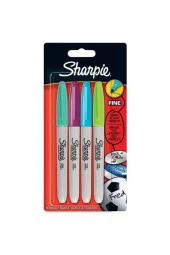Sharpie Markör Permanent Fine Canlı Renkler 4 Lü Permanent Markör thumbnail 2