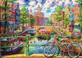 KS PUZZLE 1500 PARCA COLORFUL CITY thumbnail 2