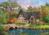 KS PUZZLE 2000 PARCA THE STONEY BRIDGE COTTAGE thumbnail 2