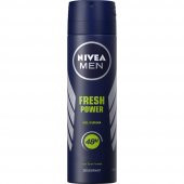 Nivea Fresh Power Sprey Deodorant 150Ml Erkek thumbnail 2