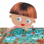 Headu Puzzle + Stickers Fantastic World MU24933 thumbnail 2