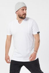 Trair Acik V Yaka Tshirt thumbnail 3
