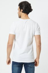 Trair Off White Tasli Baskılı T-Shirt thumbnail 7