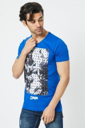 Trair Off White Tasli Baskılı T-Shirt thumbnail 9