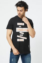 Trair Duz Baskılı T-Shirt thumbnail 4