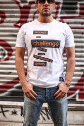 Trair Duz Baskılı T-Shirt thumbnail 5