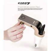 Bluetooth Araç Kiti CarG7 Fm Transmitter Micro SD USB Girişli Aux thumbnail 1