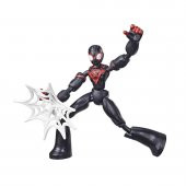 Spiderman Bend Flex Miles Morales Figür thumbnail 1