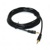 STEREO AUX KABLOSU 3.5MM E/E AUX KABLO 5MT TKS-005 thumbnail 1