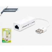 HADRON HD2212/500 USB 1.1 TO ETHERNET KABLOSU thumbnail 1