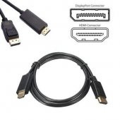 DISPLAY PORT TO HDMI KABLO 1.8MT GAB-DPHD01 thumbnail 2