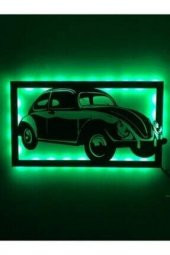 Woswos Beetle Ledli Ahşap Tablo thumbnail 1