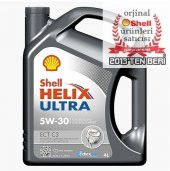 SHELL HELİX ULTRA ECT C3 5W30-4 LİTRE SHELL ENGİNE FLUSH HEDİYELİ thumbnail 2