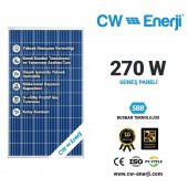 Cw Enerji 270 Watt Güneş Paneli 60P thumbnail 2