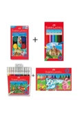 Faber Castell 4'lü Boyama Seti thumbnail 1