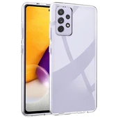 Samsung Galaxy A52 Premium Silikon Kılıf Şeffaf thumbnail 1