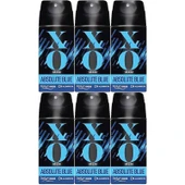 XO Deodorant 150ML Men-Erkek Absolute Blue (6 Lı Set) thumbnail 1