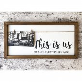 This Is Us Dekoratif Ahşap Tablo 50x25 thumbnail 2