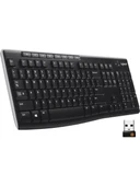 LOGİTECH K270 KABLOSUZ TÜRKÇE KLAVYE - SİYAH thumbnail 1