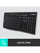 LOGİTECH K270 KABLOSUZ TÜRKÇE KLAVYE - SİYAH thumbnail 3