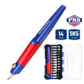WORKPRO WP219005 14 Parça Profesyonel Hobi Maket Bıçağı Seti thumbnail 1