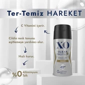 XO Deodorant 150ML Men-Erkek Clear & Protect (2 Li Set) thumbnail 4