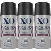 XO Deodorant 150ML Men-Erkek Sensitive & Protect (3 Lü Set) thumbnail 1