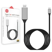 Powermaster PM-6921 2 Metre Type-C To HDMI Kablo thumbnail 4