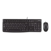 Logitech MK120 Usb Q Siyah Kablolu Klavye + Mouse Set thumbnail 5
