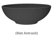 TOLEDO ÇANAK LAVABO 40cm TURAVİT - MAT ANTRASİT thumbnail 1