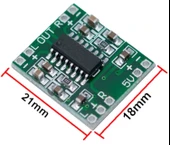 PAM8403 2X3W Stereo Ses Amfilikatörü 5V Mini Amfi Ses Yükseltici thumbnail 3