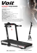 Voit Ultrafit Katlanabilir Koşu Bandı thumbnail 3