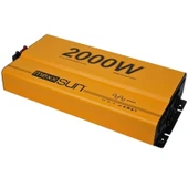 Mexxsun Tam Sinüs UPS (Remote Ekran) 12V 2000W thumbnail 3