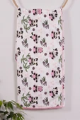 Pembe Bambu 95*120 Müslin Bebek Battaniyesi thumbnail 1