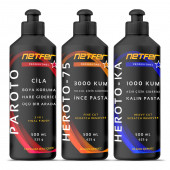 Netfer 3'lü İnce Kalın Pasta Cila Set - 3x500 mL thumbnail 1