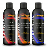 Netfer 3'lü İnce Kalın Pasta Cila Set - 3x100 mL thumbnail 1
