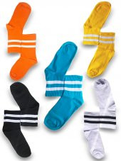 HI-SOCKS DESENLİ RENKLİ 5'Lİ ÇORAP SETİ thumbnail 1