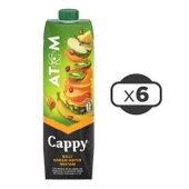 Cappy Atom Meyve Suyu 1 Lt x 6 Adet thumbnail 1