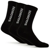 Salomon Everyday Crew 3 Pack 3 Parça-Adet  Unisex Çorap thumbnail 7