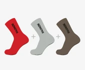 Salomon Everyday Crew 3 Pack 3 Parça-Adet  Unisex Çorap thumbnail 4