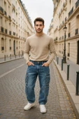 Erkek Kargo Cepli Jean Pantolon thumbnail 1