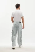 Erkek Kargo Cepli Jean Pantolon thumbnail 6