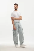 Erkek Kargo Cepli Jean Pantolon thumbnail 5