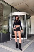 Feles Kadeh Topuk Kadın Çorap Bot thumbnail 8