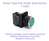 EMAS BUTON START 1NA YEŞİL DÜZ KAFALI thumbnail 2